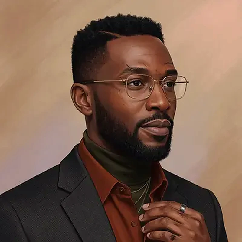 Portrait of Kwame Mensah, mobile money accessibility writer